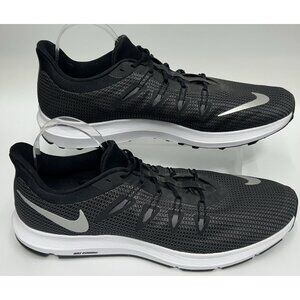 NEW Nike Quest Running Shoes Sneakers Mens Size 14 Black AA7403-001 Trainers Gym